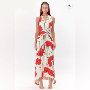 Adelyn Rea Maxi Poppy Dress Size S